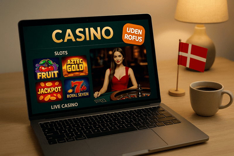 Casino uden ROFUS på bærbar skærm